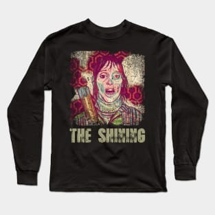 Here's Johnny! Pay Tribute to the Unforgettable Line and Intense Scenes from Shining on a Stylish Tee Long Sleeve T-Shirt